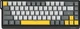 Клавиатура проводная Ajazz x NacodeX NK68 V2 Red Switch LED USB Black-Grey-Yellow (NK68-V2-R-BGY) - изображение 1