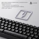 Клавиатура проводная Ajazz x NacodeX NK68 V2 Red Switch LED USB Purple-White-Blue (NK68-V2-R-PWB) - изображение 12