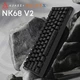 Клавиатура проводная Ajazz x NacodeX NK68 V2 Red Switch LED USB Black (NK68-V2-R-S-B) - изображение 10