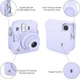 Чехол для Fujifilm Instax Mini 13 Case Dreamy Purple фиолетовый, чехол совместим с камерами Mini 13/12/11/9 (без фотоаппарата) модель 2026 - изображение 4