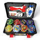 Подарунковий набір Beyblade Burst Rise Season 6 — 8 бейблейдів, кейс, 2 лаунчери, ручка, лаунчер-ліхтарик, монтажний ключ - зображення 2