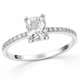 Каблучка срібна фантазія з фіанітами Silver Style 17.5 р. (11861.57 sku:2300103954018) - зображення 1