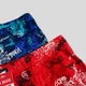 Яркие мужские боксеры SD.Boy с надписями 3XL Синие + Красные (7315-1), 2 шт - изображение 2