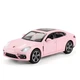 Модель автомобиля Porsche Panamera масштаб: 1:32. Порш Панамера розового цвета - изображение 2