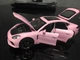 Модель автомобиля Porsche Panamera масштаб: 1:32. Порш Панамера розового цвета - изображение 6