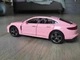 Модель автомобиля Porsche Panamera масштаб: 1:32. Порш Панамера розового цвета - изображение 7