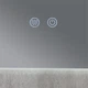 Зеркало для ванной комнаты Qtap Taurus 1000x800 прямоугольное, с LED-подсветкой и антизапотеванием (QTTAU100080048957) - изображение 4