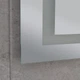 Зеркало для ванной комнаты Mixxus HARD MR07 800x500 прямоугольное, с LED-подсветкой Touch (MX9992) - изображение 7