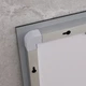 Дзеркало для ванної кімнати Mixxus HARD MR06 800x600 прямокутне, з LED-підсвічуванням Touch (MI6929) - зображення 9