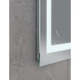 Дзеркало для ванної кімнати Mixxus Warm MR02-90x70 900x700 прямокутне, з LED-підсвічуванням та антизапотіванням (MI6673) - зображення 6