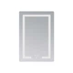 Зеркало для ванной комнаты Lidz Kubis KU2 800x500 прямоугольное, с фронтальной LED-подсветкой (LD78LF936508048448) - изображение 3