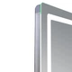 Дзеркало для ванної кімнати Qtap Mideya 1000x800 прямокутне, з LED-підсвічуванням та антизапотіванням (QTMID100080049266) - зображення 4