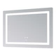 Дзеркало для ванної кімнати Lidz Kubis 1200x800 прямокутне, з LED-підсвічуванням та антизапотіванням (LDKUB120080049007) - зображення 5