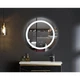Дзеркало для ванної кімнати Mixxus Plain MC03-60 600x600 кругле, з LED-підсвічуванням та антизапотіванням (MI6662) - зображення 4