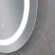 Дзеркало для ванної кімнати Mixxus Plain MC03-60 600x600 кругле, з LED-підсвічуванням та антизапотіванням (MI6662) - зображення 7