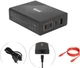 Зарядний пристрій Club 3D CAC-1906 3xUSB-C + USB-A 132W GaN PD 3.0 Чорний - зображення 3