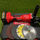 Аккумуляторная болгарка Krafftec Germani GWX 48V-125C угловая шлифмашина 125 мм профессиональная для дома работы ремонта резки и шлифования металла бетона древесины - изображение 5