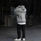 Худи Essentials Fear Of God с логотипами с двух сторон серого цвета (S). - изображение 8