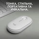 Мышь компьютерная безпроводная Logitech Pebble Mouse 2 M350s Tonal White L910-007013 белая 5231285 - изображение 2