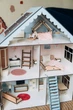 Кукольный дом Sea Villa 75х60х60 см большой с мебелью Детский домик для кукол барби девочек деревянный lol ПРЕМІУМ - изображение 4