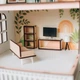 Кукольный дом Sunny Cottage деревянный с мебелью Детский домик для кукол барби девочек lol КОМФОРТ - изображение 6