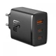 МЗП Baseus Cube Pro Fast Charger 65W (2 Type-C + USB) black - изображение 4