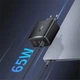 МЗП Baseus Cube Pro Fast Charger 65W (2 Type-C + USB) black - изображение 6