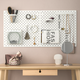 Перфорована дошка, біла,56x56 см SKADIS IKEA 805.866.48 - зображення 3