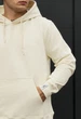 Мужская Кофта Стаф Молочная Базовая Худи Staff Basic Milk M (402553) - изображение 3