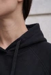 Женское Худи Стаф Черное С Логотипом Оверсайз Staff Amo Black Logo L (402619) - изображение 3