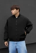 Бомбер Чоловічий Стаф Чорний Оверсайз Спортивний Staff Ion3 Black Oversize XXL (402617) - зображення 6