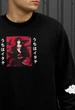 Свитшот Мужской Стаф Черный Однотонный Классический Staff Samu Black L (402615) - изображение 5
