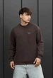 Мужской Свитшот Стаф Коричневый Однотонный С Логотипом Staff Brown Logo S (402593) - изображение 1