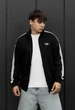 Олимпийка Мужская Стаф Черная Светоотражающая С Молнией Оверсайз Staff Lok Zip Light Black Oversize L (402616) - изображение 4