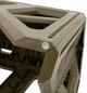 Стілець Tribe Camp Chair High Olive складаний туристичний 40 см до 100 кг з ручкою - зображення 5