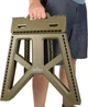 Стілець Tribe Camp Chair High Olive складаний туристичний 40 см до 100 кг з ручкою - зображення 8