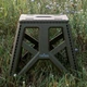 Стілець Tribe Camp Chair High Olive складаний туристичний 40 см до 100 кг з ручкою - зображення 9