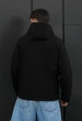 Чоловіча Куртка Стаф Чорна Однотонна Демісезонна Soft Shell Staff Black XL (402625) - зображення 2