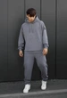 Мужской Спортивный Костюм Стафф Серый Оверсайз Staff Es Gray Oversize L (402552) - изображение 4