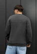 Свитшот Мужской Стаф Темно-серый Базовый Спортивный Staff Basic Dark Gray M (402654) - изображение 2