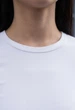 Женское боди стаф белое однотонное базовое Staff ka white M (402595) - изображение 3