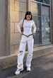 Женское боди стаф белое однотонное базовое Staff ka white M (402595) - изображение 4