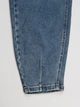 Голубые женские джинсы Baggy с выбеленным эффектом (8635) 30 - изображение 8
