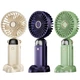 Портативний вентилятор Mini fan XL-880 діаметр 9 см із підставкою для телефона та дисплеєм - зображення 3