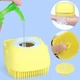Масажна силіконова щітка Silicone Massage Bath Brush - зображення 1