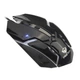 Мишка дротова Meetion M371 1600 DPI RGB чорна - зображення 6