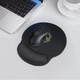 Килимок для миши Hoco GM30 Polar Fox mouse pad with wrist support Чорний - изображение 6