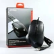 Мышь компьютерная проводная Jedel CP102 USB 1200-3600 DPI черная - изображение 2