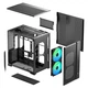 Корпус DeepCool CG590 Mesh 2F, Чорний - 759495 - зображення 11