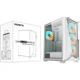 Корпус Gigabyte C301 Glass V2 White (GB-C301GW TYPE-C V2) [173396] - зображення 8